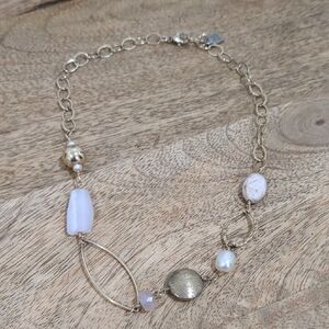 TARA ANNE Vintage Gold Plated  Chocker Style Necklace